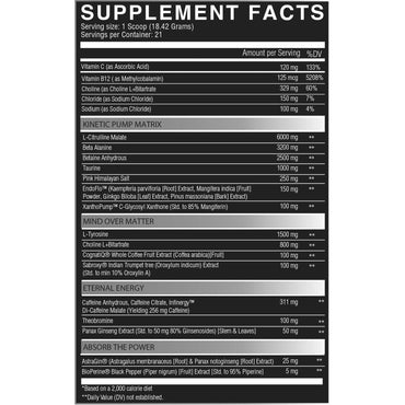 NutriFitt Krobaa Pre-Workout