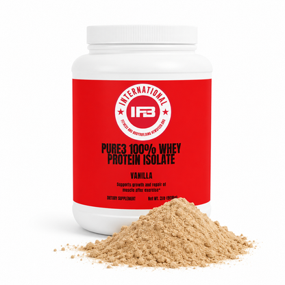 PURE3 100% WHEY PROTEIN ISOLATE (VANILLA)