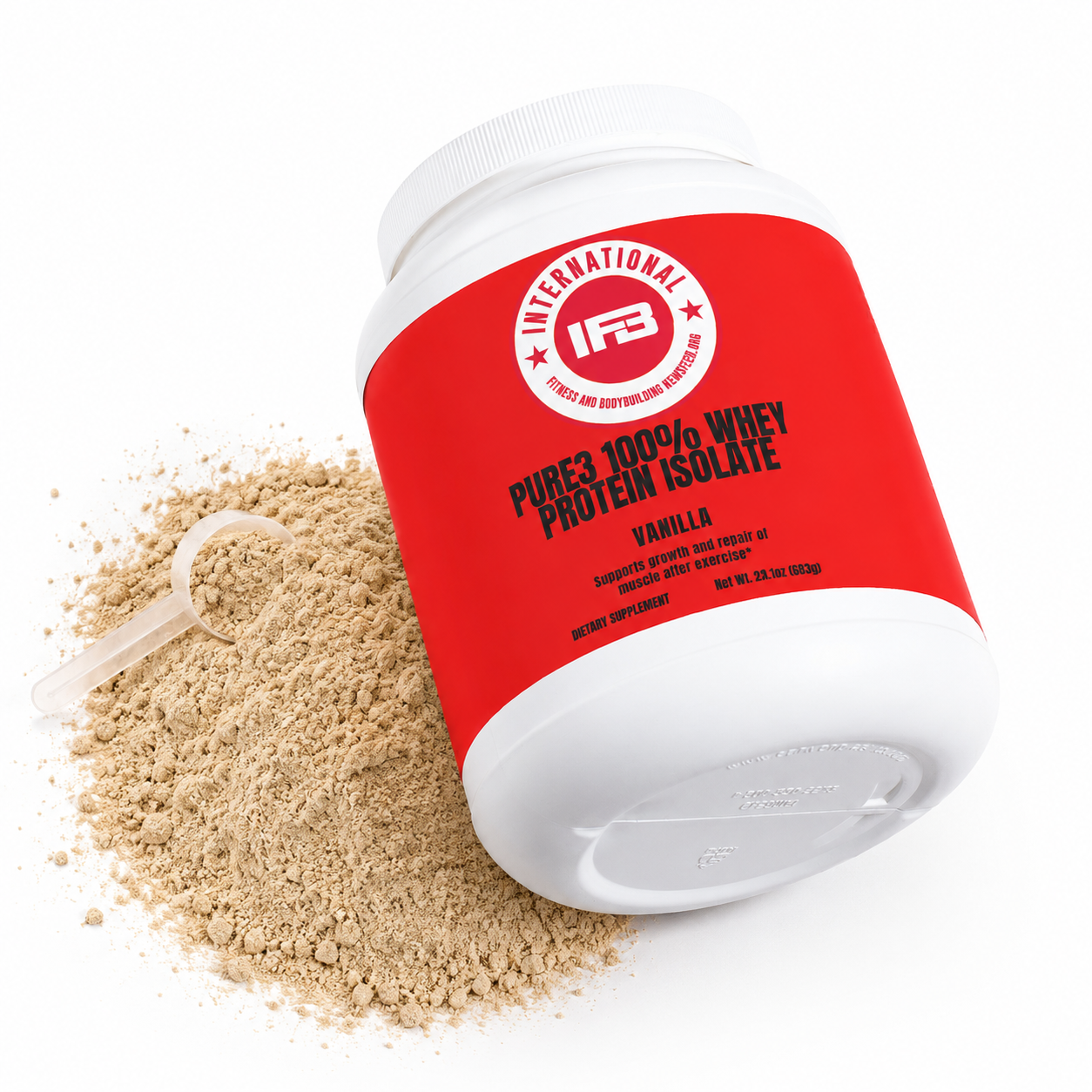 PURE3 100% WHEY PROTEIN ISOLATE (VANILLA)