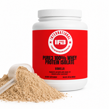 PURE3 100% WHEY PROTEIN ISOLATE (VANILLA)