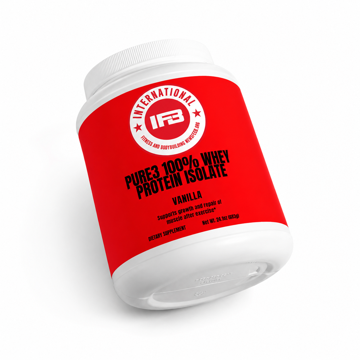 PURE3 100% WHEY PROTEIN ISOLATE (VANILLA)