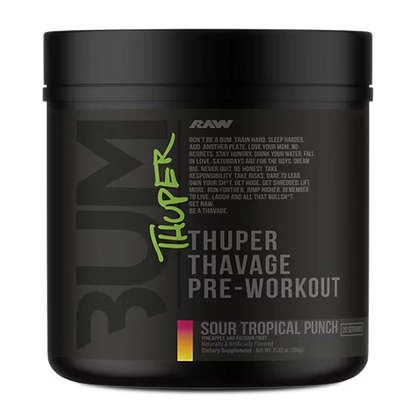 Raw Nutrition Thuper Thavage Pre-Workout