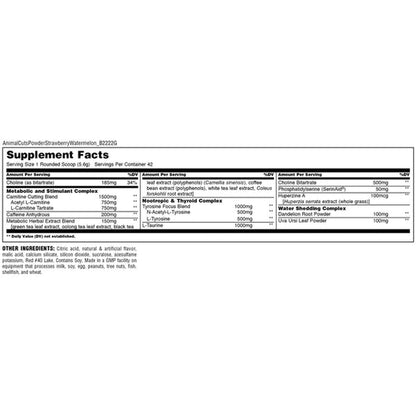 Universal Nutrition Animal Advanced Cuts Powder