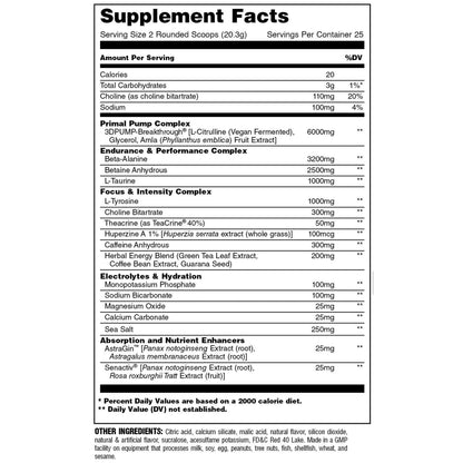 Universal Nutrition Animal Primal Pre-Workout