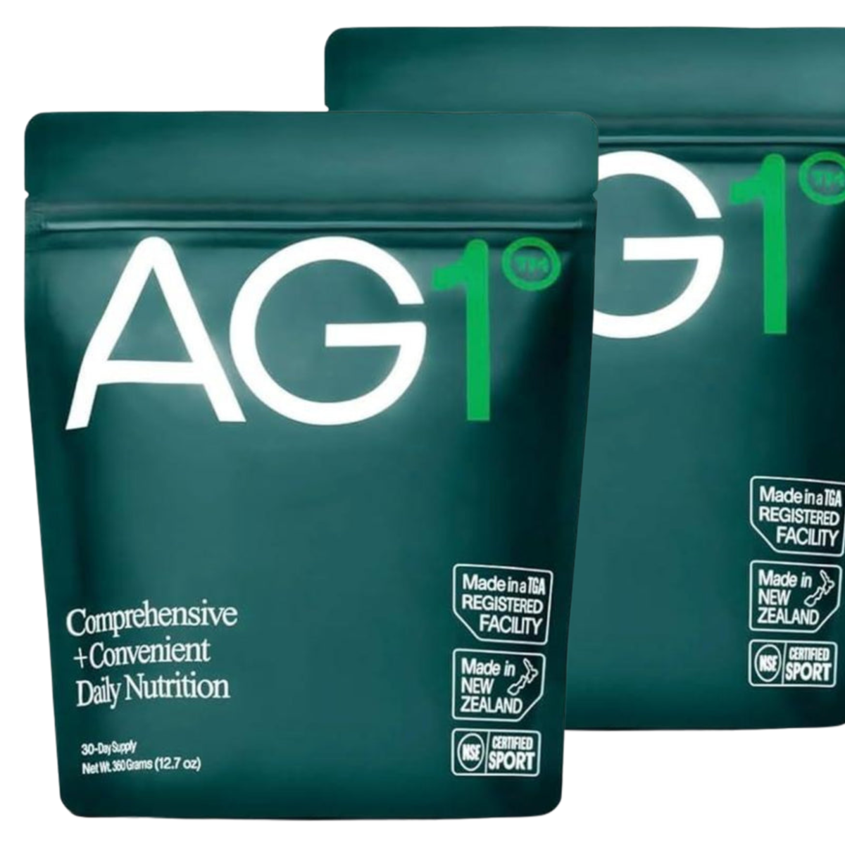 AG1 Athletic Greens 12.7 oz 360g Powder Supplement pack of 2