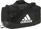 Adidas Defender IV Small Duffel Bag (Black/White)
