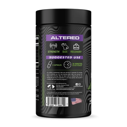 Alchemy Labs ALTERED – Turkesterone Lean Muscle & Performance Support