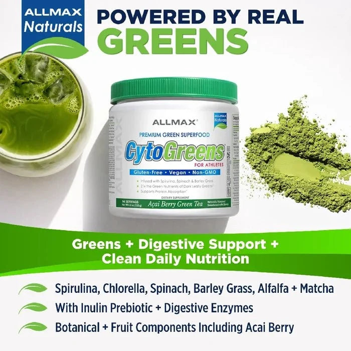 ALLMAX CytoGreens Super Green Powder 14 Servings