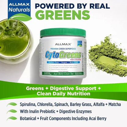 ALLMAX CytoGreens Super Green Powder 14 Servings