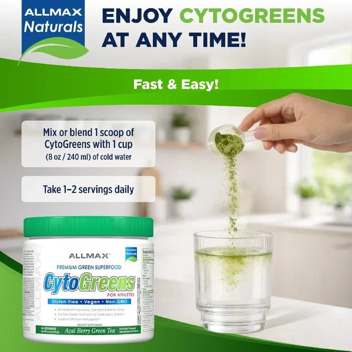 ALLMAX CytoGreens Super Green Powder 14 Servings