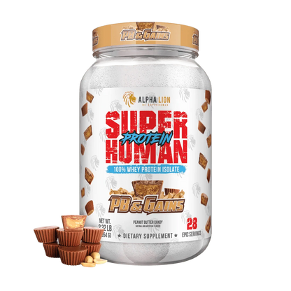 Alpha Lion SUPERHUMAN Protein – 100% Whey Protein Isolate, 25g Protein