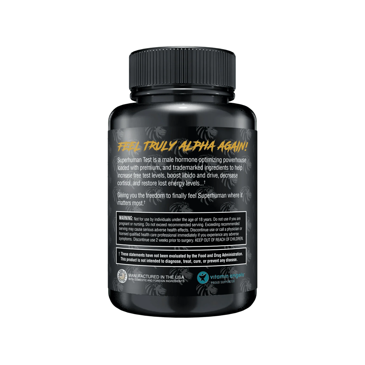 Alpha Lion SUPERHUMAN Test 90 Capsules