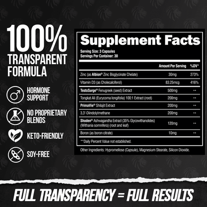 Alpha Lion SUPERHUMAN Test 90 Capsules