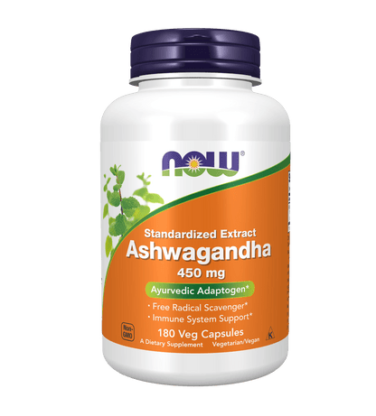 Now Ashwagandha Standardized Extract 450mg
