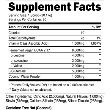 Transparent Labs BCAA GLUTAMINE