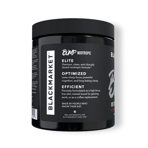 Black Market Bump Nootropic Pre Workout