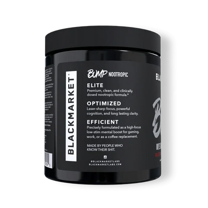 Black Market Bump Nootropic Pre Workout