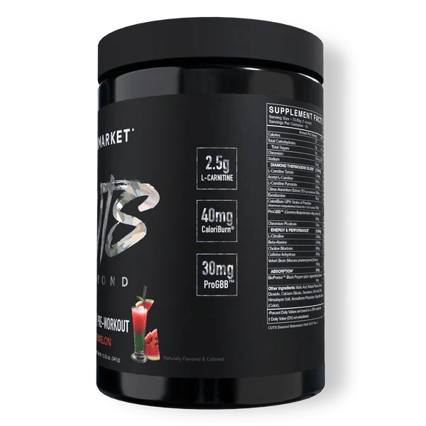 BlackMarket Labs CUTS DIAMOND Thermogenic Pre-Workout