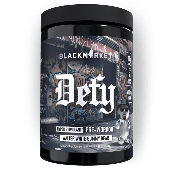 BlackMarket Labs DEFY Hyper-Stimulant Pre-Workout