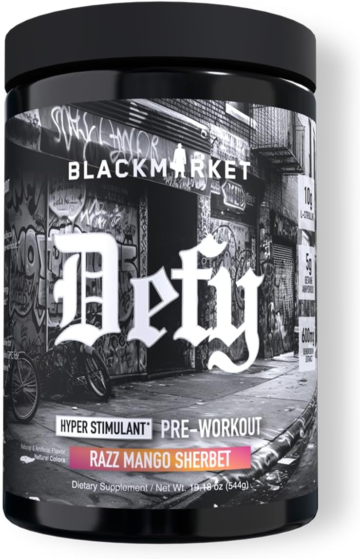BlackMarket Labs DEFY Hyper-Stimulant Pre-Workout