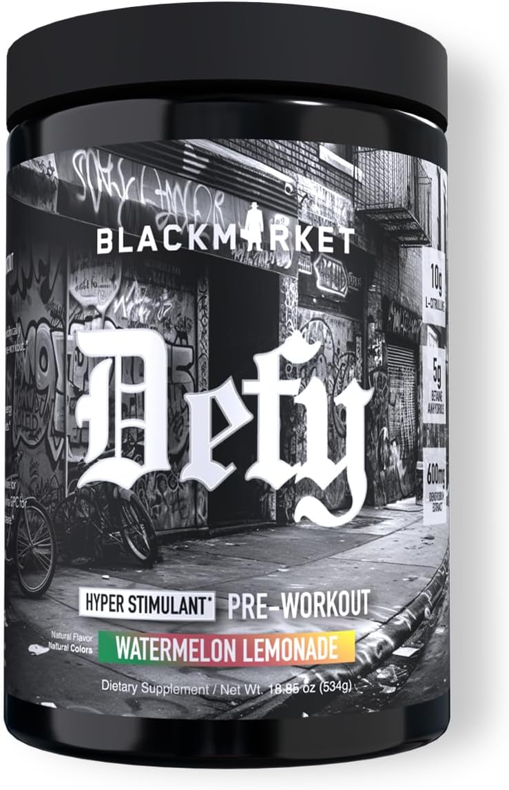 BlackMarket Labs DEFY Hyper-Stimulant Pre-Workout