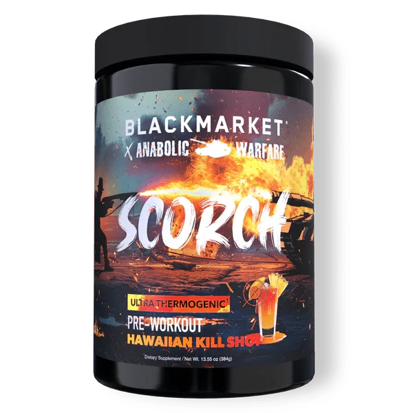 Blackmarket X Anabolic Warfare Scorch Pre Workout