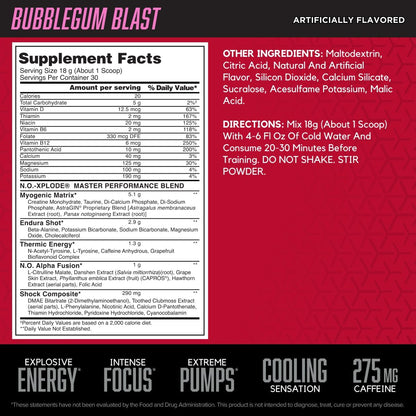 BSN N.O - Xplode Legendary Pre Workout