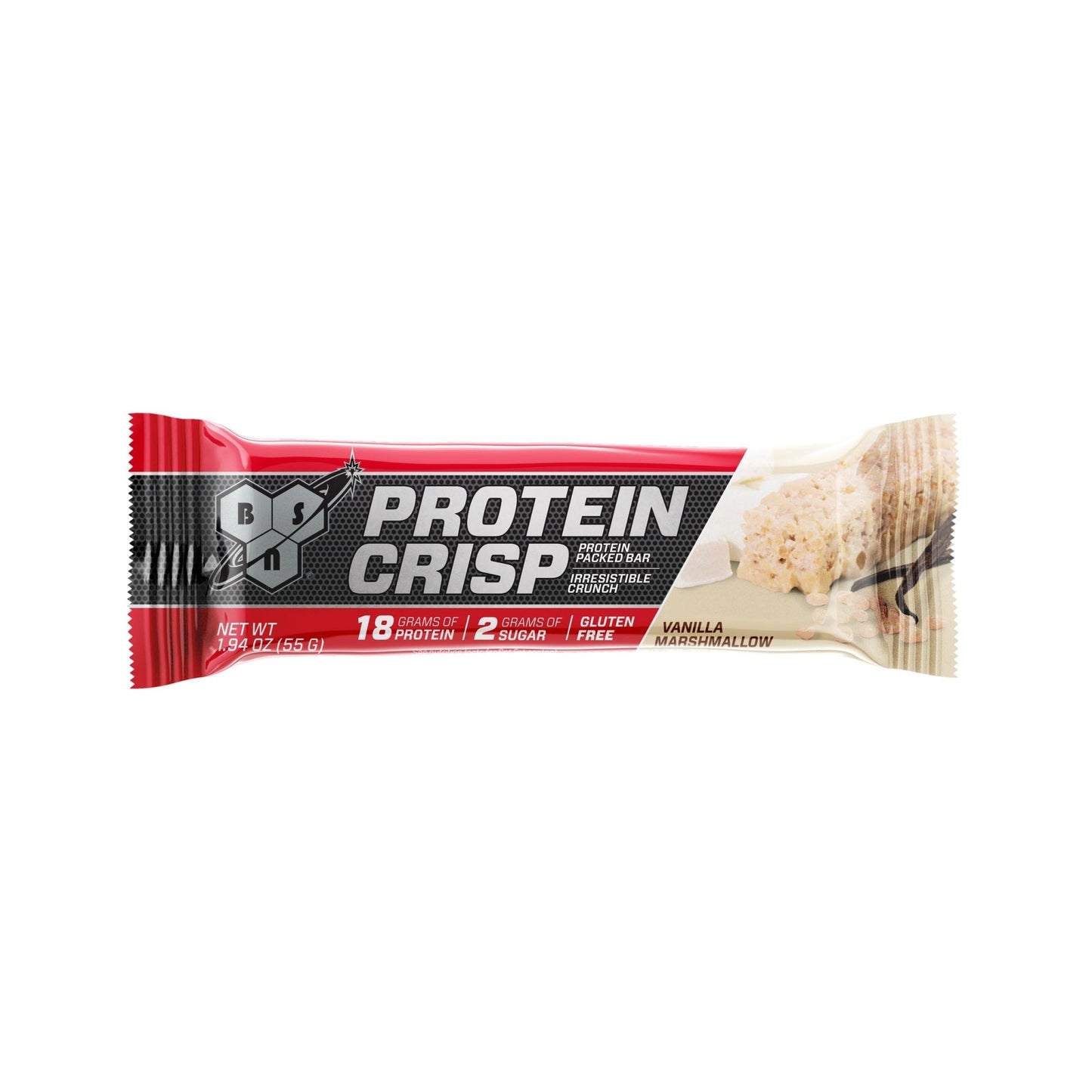 Bsn Protein Crisp Protein Bar - Pack of 12