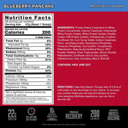 BSN SYNTHA-6 Protein Powder | 2.91lbs Blueberry Pancake Flavor