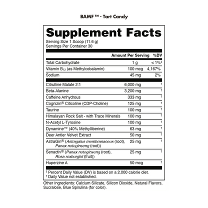 Bucked Up BAMF Pre Workout