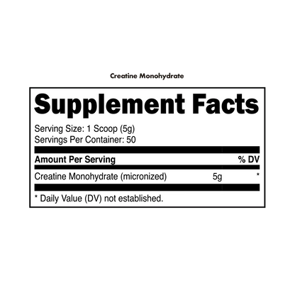 Bucked Up Creatine Monohydrate