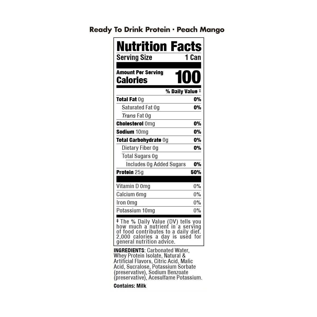 Bucked Up Lightly Carbonated Protein Drink