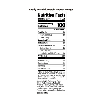 Bucked Up Lightly Carbonated Protein Drink