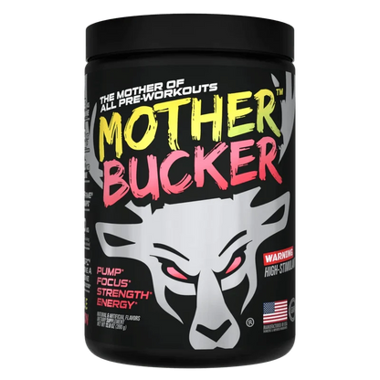Bucked Up Mother Bucker Pre-Workout | 400mg Caffeine for Extreme Energy, Focus & Pumps