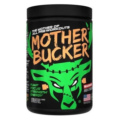 Bucked Up Mother Bucker Pre-Workout | 400mg Caffeine for Extreme Energy, Focus & Pumps