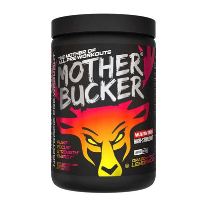 Bucked Up Mother Bucker Pre-Workout | 400mg Caffeine for Extreme Energy, Focus & Pumps