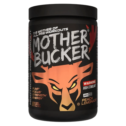 Bucked Up Mother Bucker Pre-Workout | 400mg Caffeine for Extreme Energy, Focus & Pumps