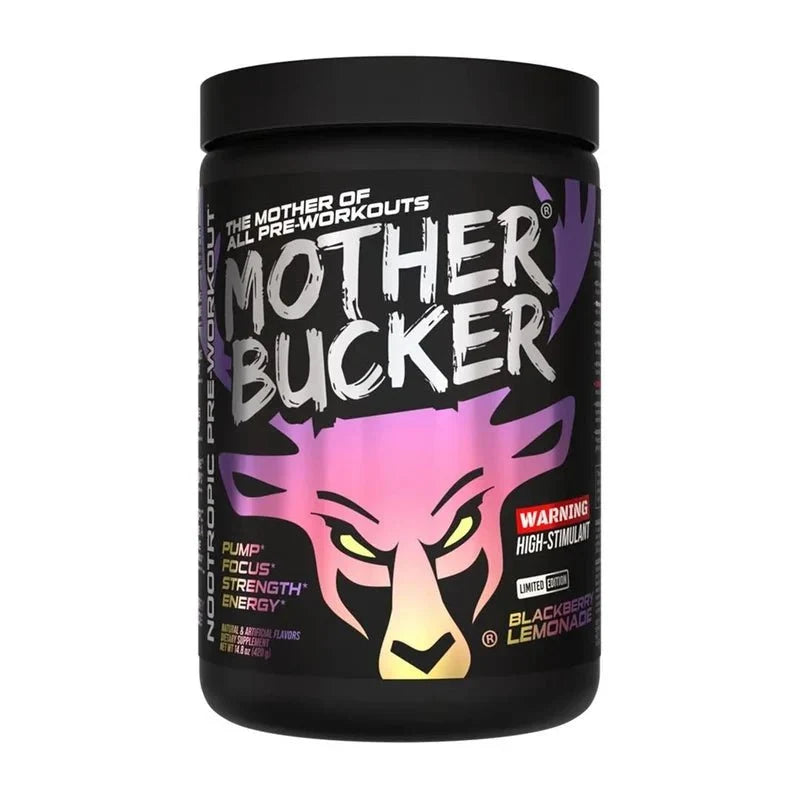 Bucked Up Mother Bucker Pre-Workout | 400mg Caffeine for Extreme Energy, Focus & Pumps