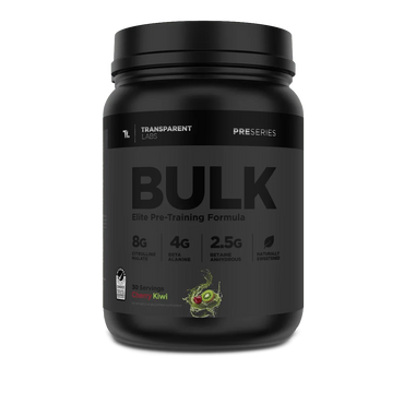 Transparent Labs Bulk Black Elite Pre Workout- 30 Servings
