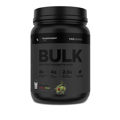 Transparent Labs Bulk Black Elite Pre Workout- 30 Servings