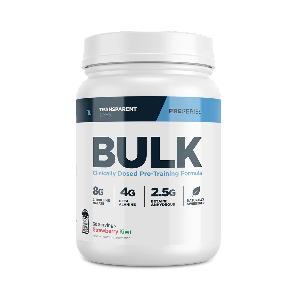 Transparent labs Bulk Pre-Workout -30 Servings