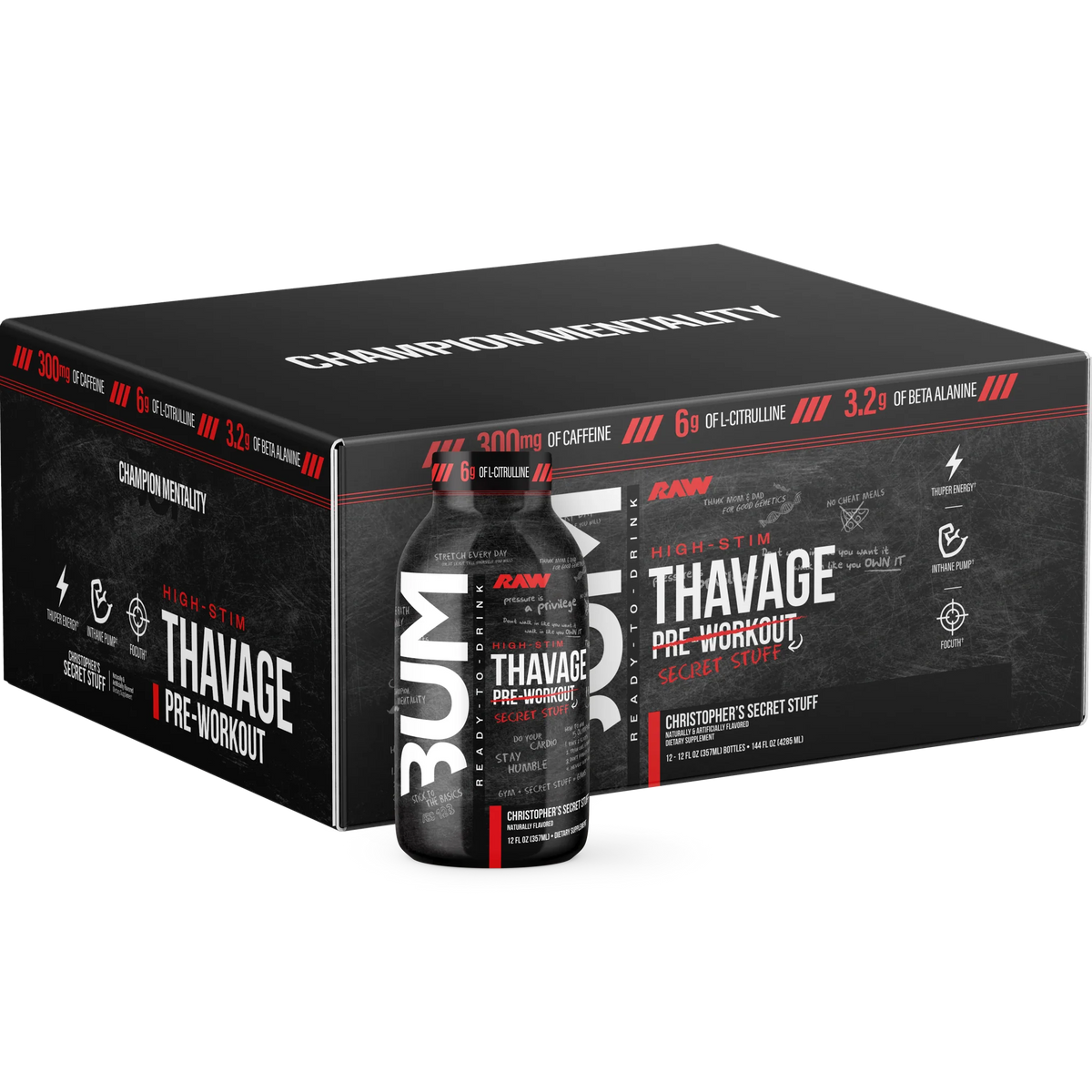 Bum Thavage  RTD Pre Workout