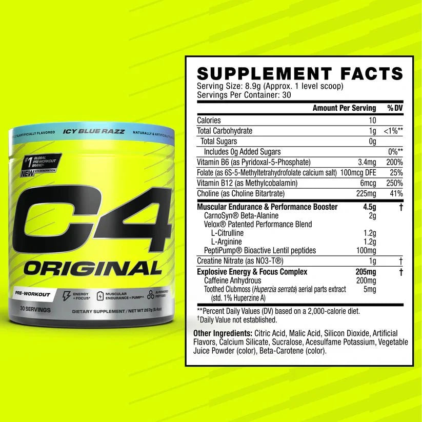 C4 Original Pre workout Powder
