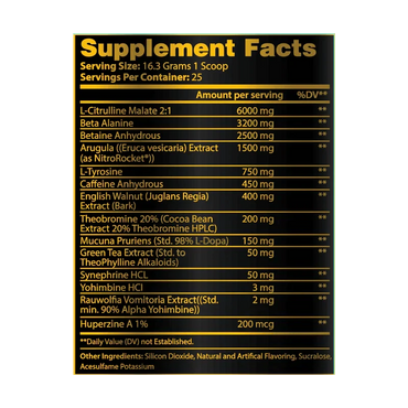 Cannibal Ferox Pre-Workout
