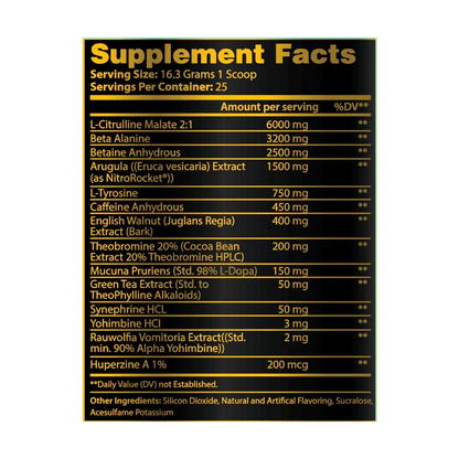 Cannibal Ferox Pre-Workout