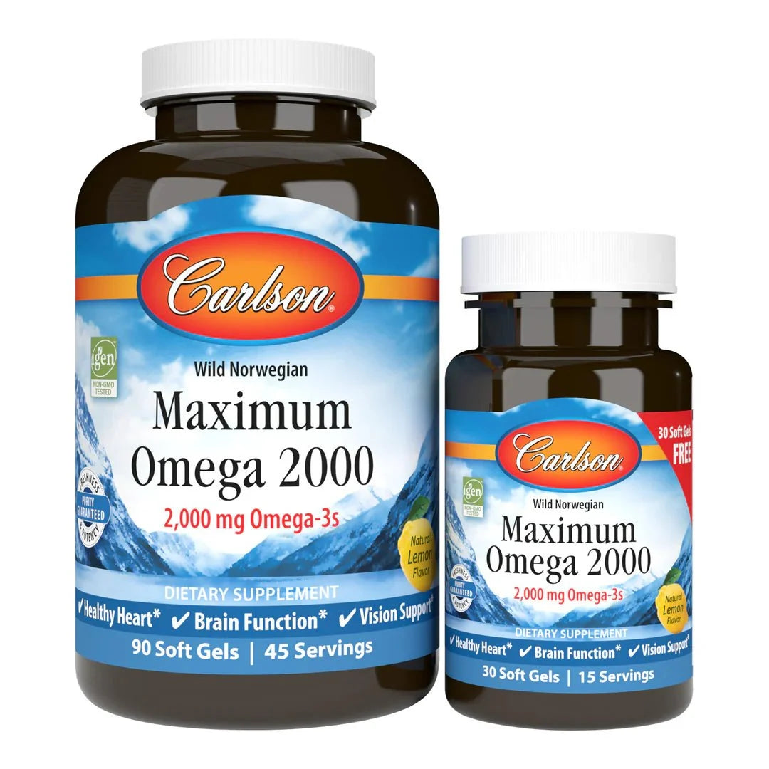 Carlson Maximum Omega 2000mg