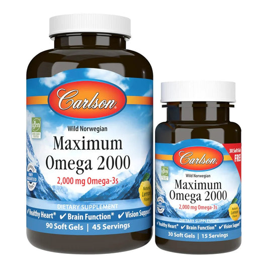 Carlson Maximum Omega 2000mg