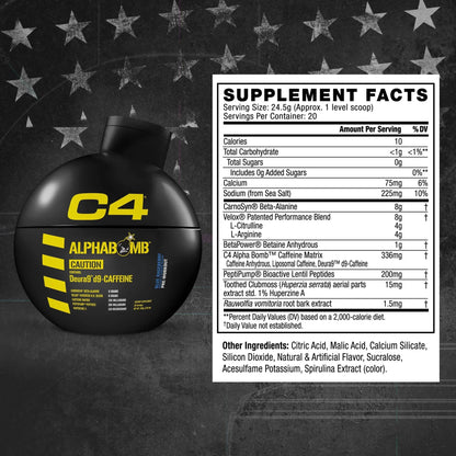 Cellucor C4 Alpha Bomb Pre Workout