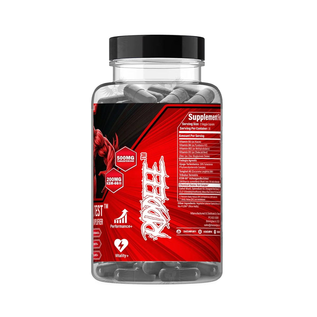 CHaos and Pain Chemical Test - Supreme Muscle Amplifier