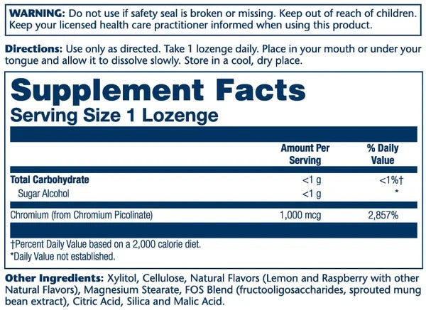Chromium Picolinate 1000mcg